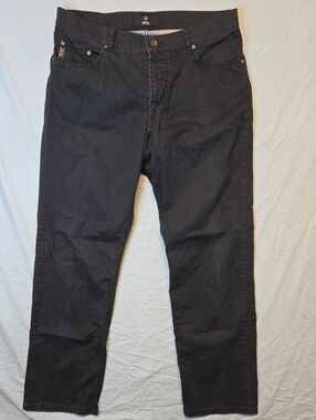 Brax Feel Good Cooper Fan Dark Blue Casual Straight Leg Cotton Pants